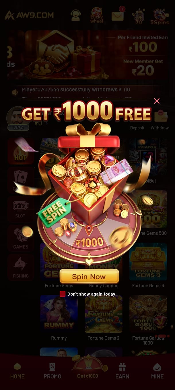 AW9 Game online gaming platform featuring a simple interface, game information, login options, and mobile-friendly access.